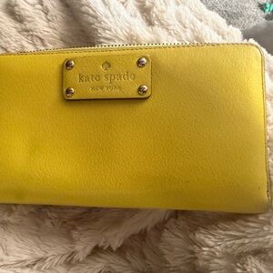 Kate Spade Sunny Yellow Clutch